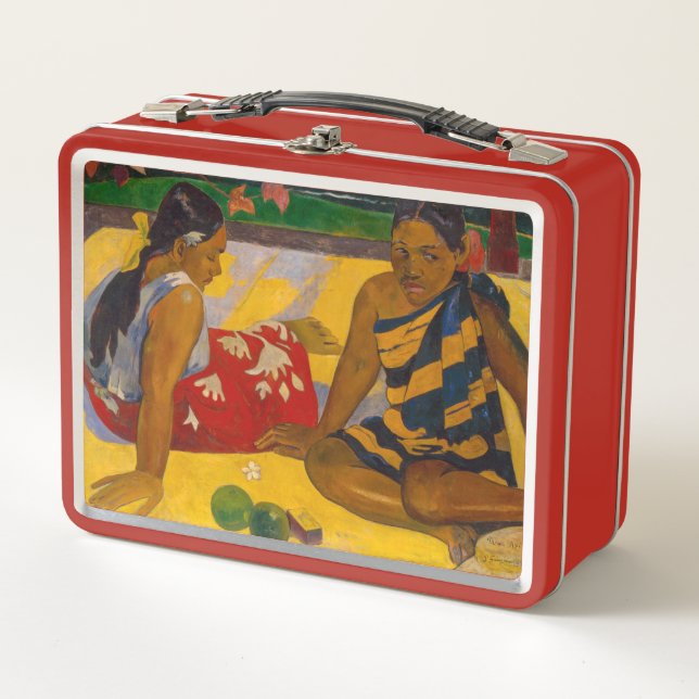 Lunch Box Paul Gauguin - Parau Api / Quoi de neuf ? (Devant)