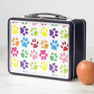 Lunch Box Paws Colorés, Paws Chiens, Paws Chat