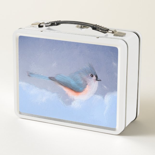 Lunch Box Peinture à la souris - Joli art original pour chie (Dos)
