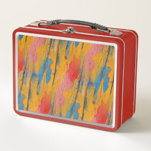 Lunch Box Peinture colorée