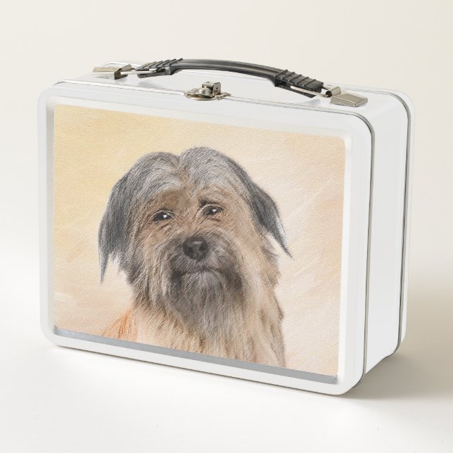 Lunch Box Peinture de berger pyrénéenne - Cute Original Chie (Devant)