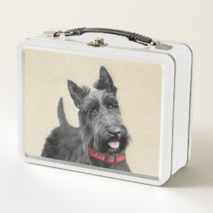 Lunch Box Peinture écossaise Terrier - Cute Original Chien A