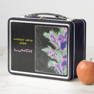 Lunch Box Peinture sur une orchidée tropicale