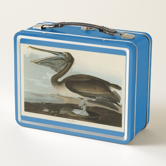 Lunch Box Pélican Brown d'Audubon's Birds of America (Dos)