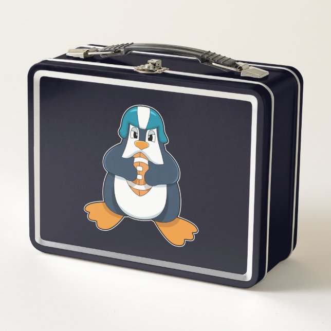 Lunch Box Penguin de football (Devant)