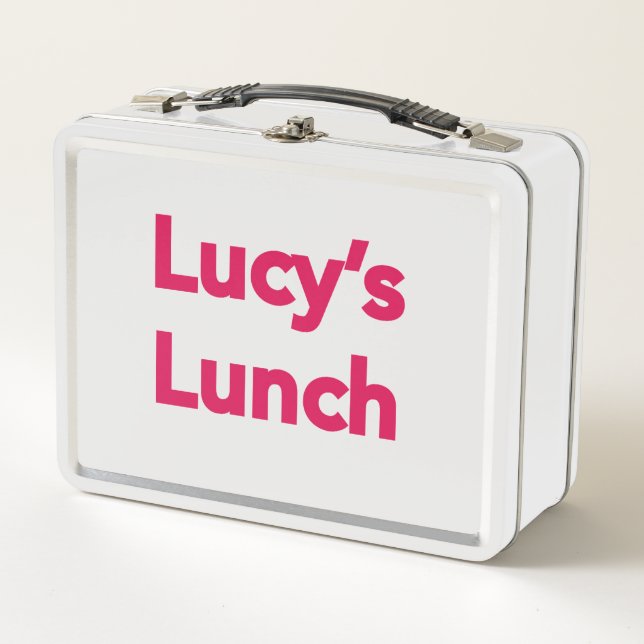 Lunch Box Personnaliser (Devant)