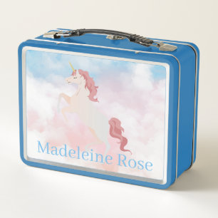 Lunch Box Personnaliser le nom sur Mon licorne cabrée