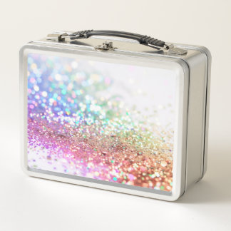 Lunch Box PERSONNALISER - Paillettes Colorées