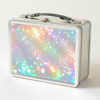 Lunch Box PERSONNALISER - Paillettes iridescentes