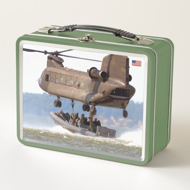 LUNCH BOX PERSONNEL AMÉRICAIN DE COMBAT (Devant)