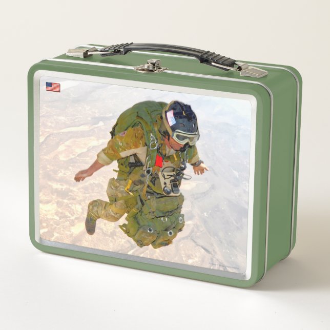 LUNCH BOX PERSONNEL AMÉRICAIN DE COMBAT (Devant)