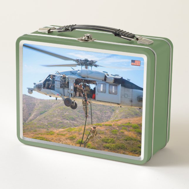 LUNCH BOX PERSONNEL AMÉRICAIN DE COMBAT (Devant)