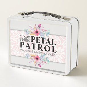 Lunch Box Pétale Patrol Flower Agent spécial boîte cadeau
