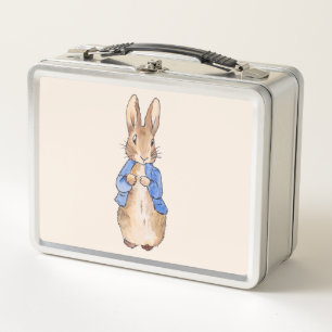 Lunch Box Peter le lapin Arrière - plan beige