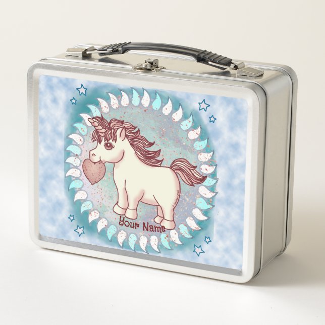 Lunch Box Petite Licorne d'Amour (Devant)