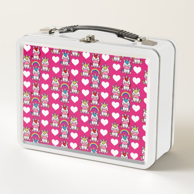 Lunch Box Petites filles Unicorn Pony (Devant)