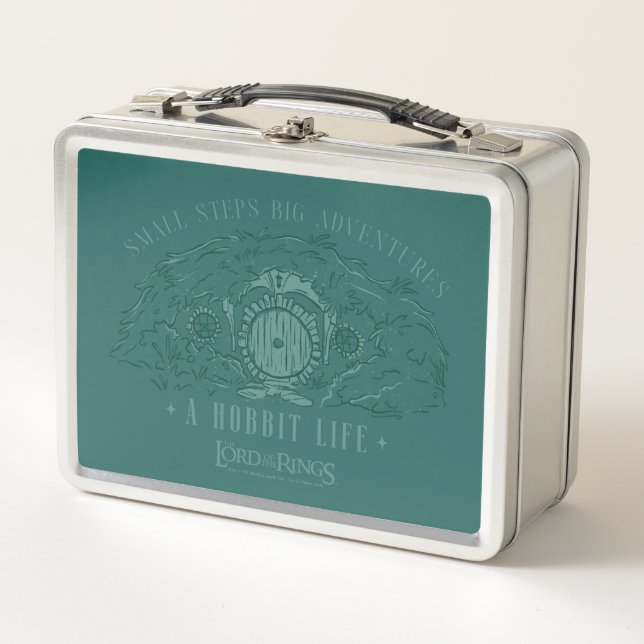 Lunch Box Petits pas, grandes aventures - Une vie de Hobbit (Devant)