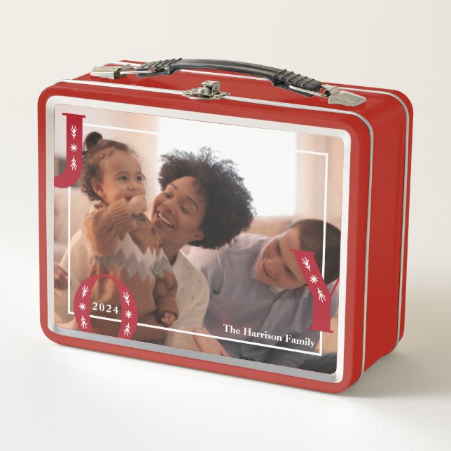 Lunch Box Photo de famille de vacances JOIE moderne personna (Devant)