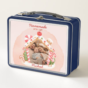 Lunch Box Photo Sweet Gingerbread Maison faite maison avec a