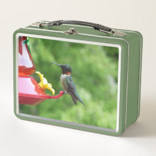 Lunch Box Photographie d'oiseau de colibri à gorge rubis