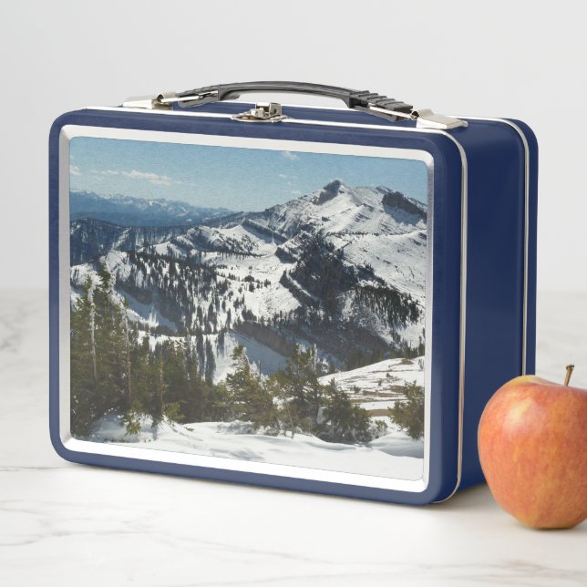 Lunch Box Pics neigeux du Grand Teton (En situation)