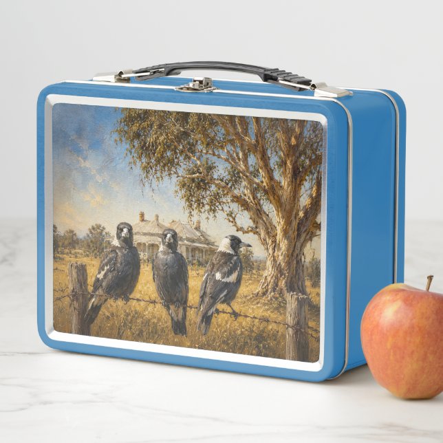 Lunch Box Pies-grièches dans l'outback (En situation)