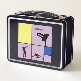 Lunch Box Piet Love Danse Mondrian Street Hiphop Style
