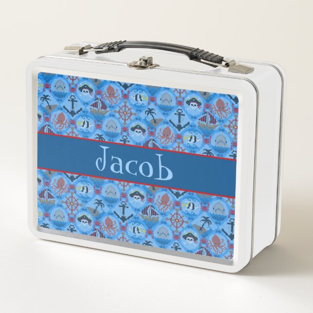 Lunch Box Pirates mignons (Devant)