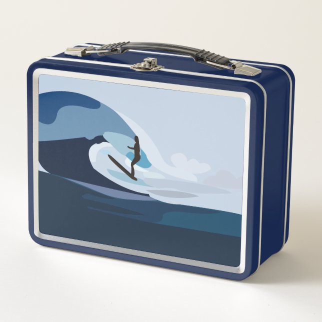 Lunch Box Plage de surfeur Surfing  (Devant)