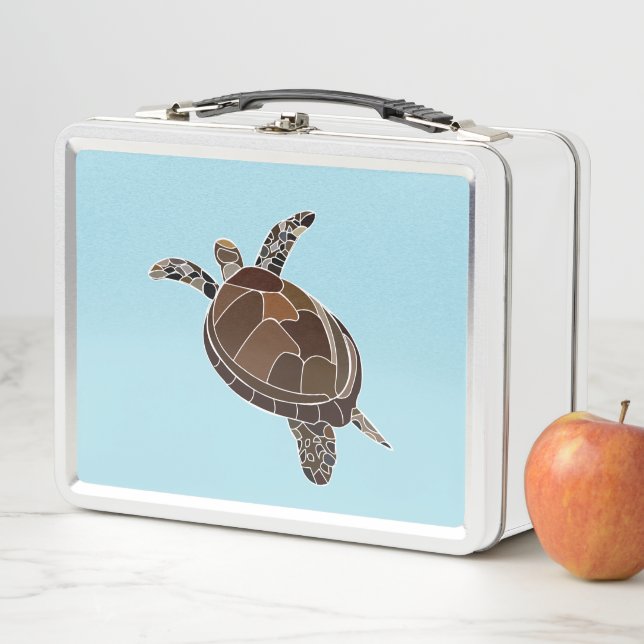Lunch Box Plage Ocean Turtle (En situation)