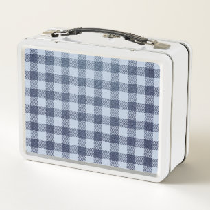 Lunch Box Plaid bleu