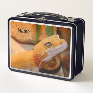 Lunch Box Planche à découper Leopard Gecko