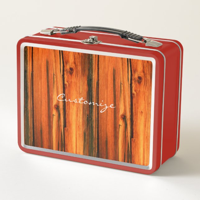 Lunch Box planches brunies par les intempéries Thunder_Cove (Devant)