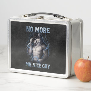 Lunch Box Plus de Monsieur Gentil Mème Drôle de Loup Alpha B