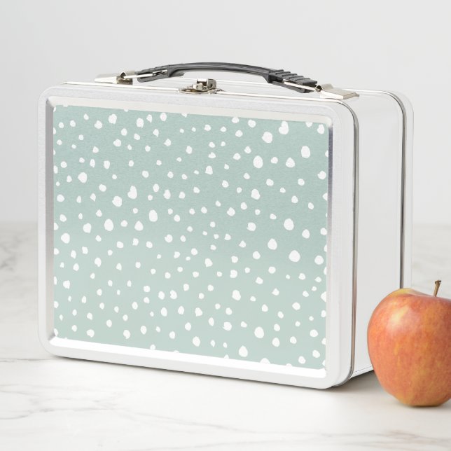 Lunch Box Points Dalmatiens verts, Points Dalmatiens, Pots D (En situation)