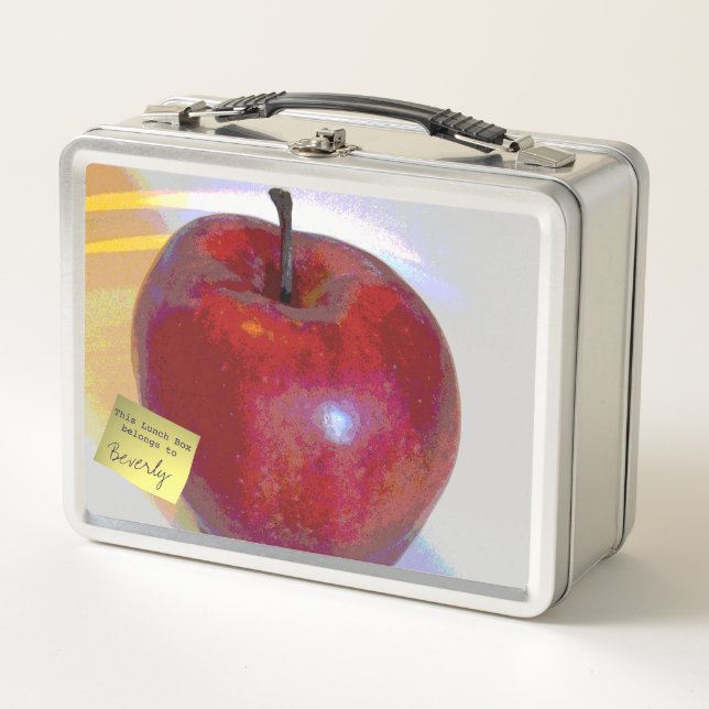 Lunch Box Pomme et ours (Devant)