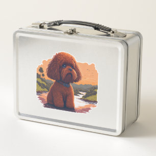 Lunch Box Poodle de jouet mignon