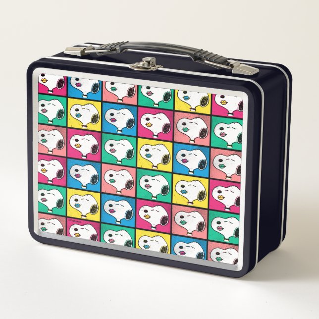Lunch Box Pop Art Snoopy Lips | Mod for You Pattern (Devant)