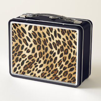 Lunch Box Porte-monnaie Leopard/Boîte à lunch