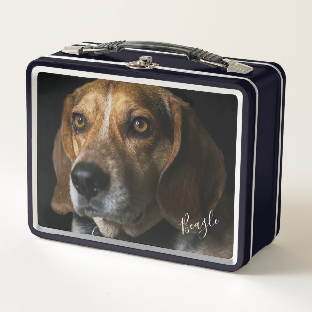 Lunch Box Portrait beagle (Devant)