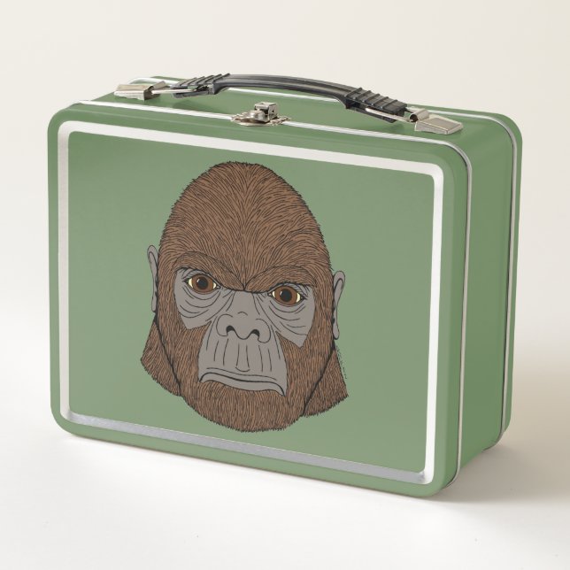 Lunch Box Portrait Bigfoot 1 (Ape-Like) (Devant)