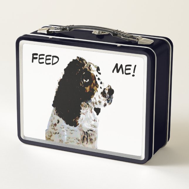 Lunch Box Portrait de chien Springer Spaniel (Dos)