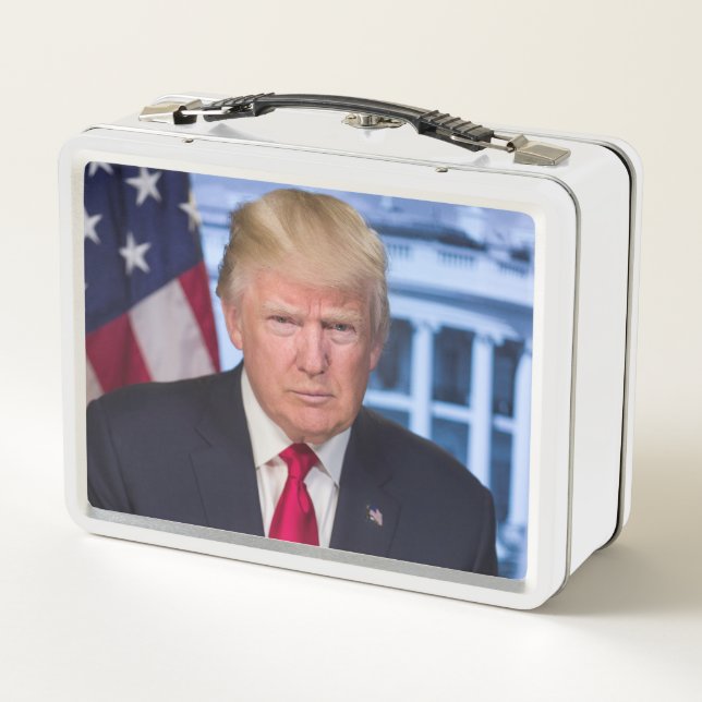 Lunch Box Portrait officiel de Donald Trump (Dos)