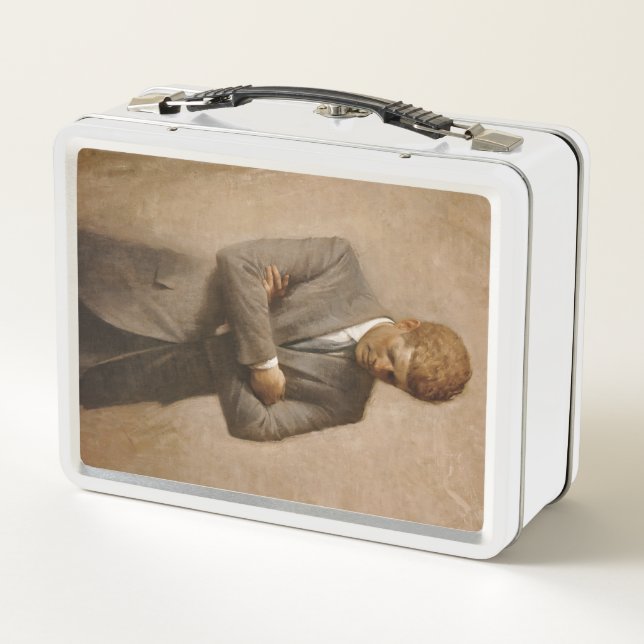 Lunch Box Portrait officiel de John F Kennedy (Dos)