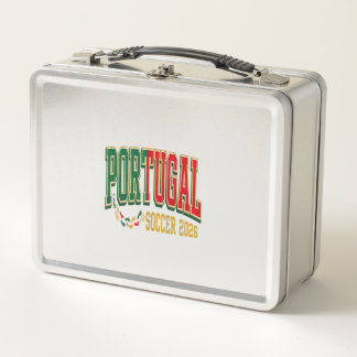 Lunch Box Portugal Football 2026 Football Gras Pays Typograp