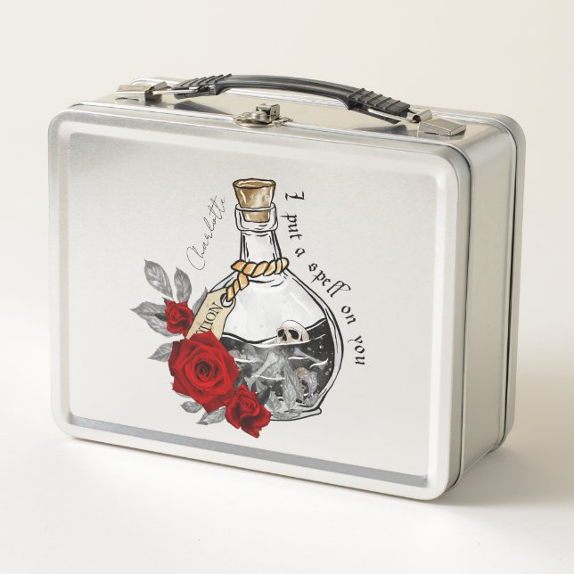 Lunch Box Potion d'amour sorcière gothique (Devant)