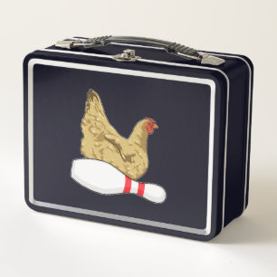 Lunch Box Poulet au Bowling avec épingle de Bowling