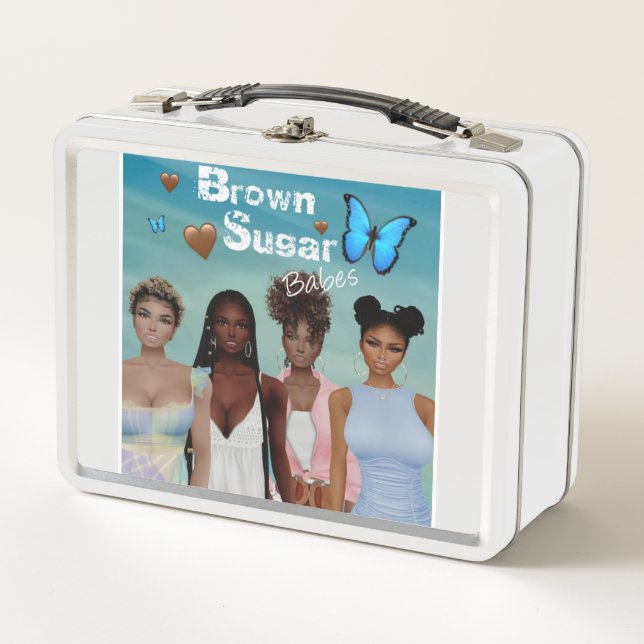 Lunch Box Poupée Brown pour bébés sucre 1 (Devant)