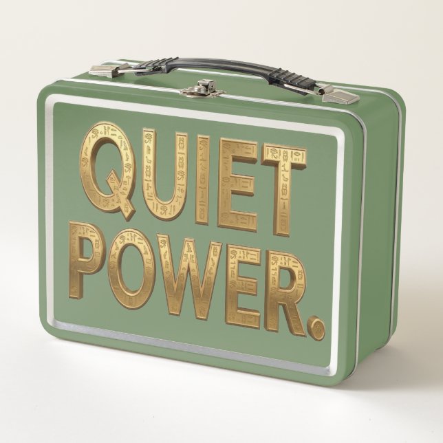 Lunch Box Pouvoir Tranquille | Grande Design Sphinx Egypte (Devant)