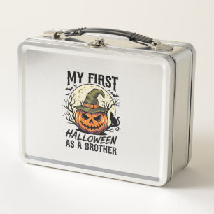 Lunch Box Premier frère d'Halloween Chemise de lune de citro
